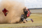 Rob Gearing flies through the air